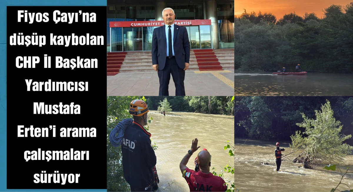 Filyos &Ccedil;ayı'na d&uuml;şen CHP İl Başkan Yardımcısının cansız bedeni bulundu