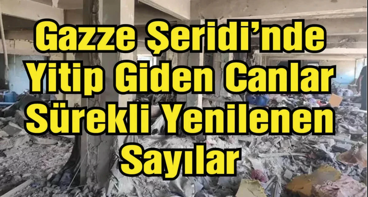 Gazze’de can kaybı 53 bin 272'ye yükseldi