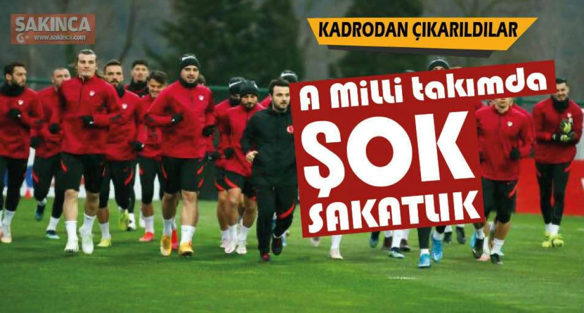 Hakan Çalhanoğlu, Uğurcan Çakır ve Mustafa Hekimoğlu sakatlıkları sebebiyle aday kadrodan çıkarıldı