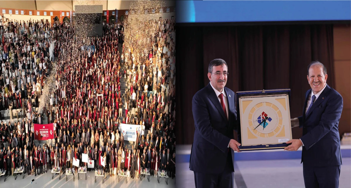 Hasan Kalyoncu Üniversitesi'nde mezuniyet coşkusu