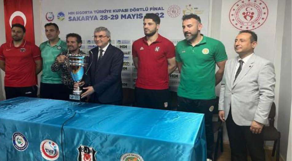 Hentbolda Erkekler T&uuml;rkiye Kupası D&ouml;rtl&uuml; Final  heyecanı yarın başlıyor