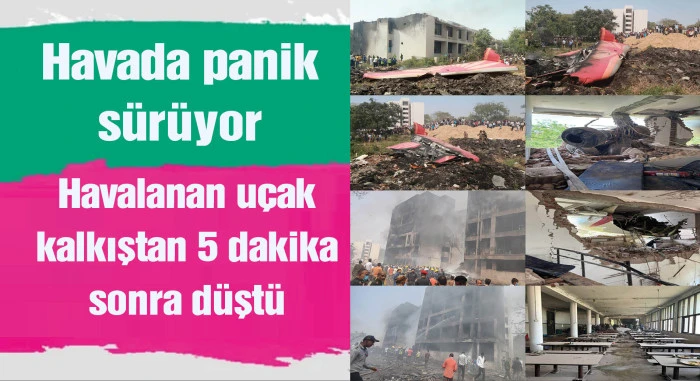 Hindistan'da yolcu uçağı düştü