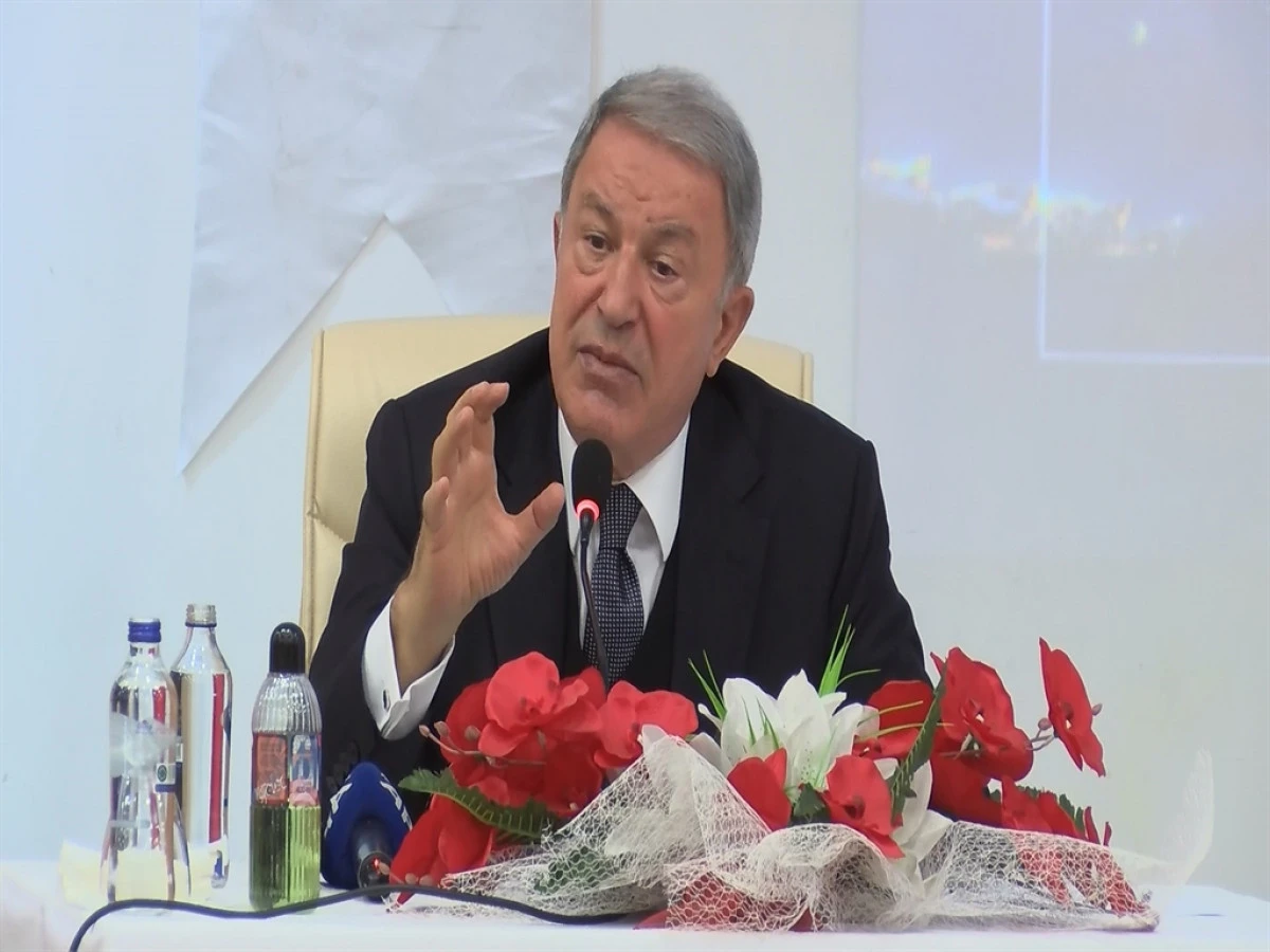 Hulusi Akar: Türkiye, terörsüz bir geleceğe emin adımlarla ilerliyor
