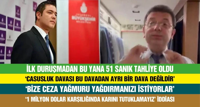 İBB'ye y&ouml;nelik 'Yolsuzluk' davasında Murat Ongun savunma yaptı