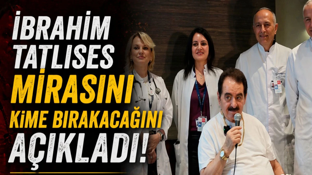 İbrahim Tatlıses: Mirasımı devlete bırakacağım 