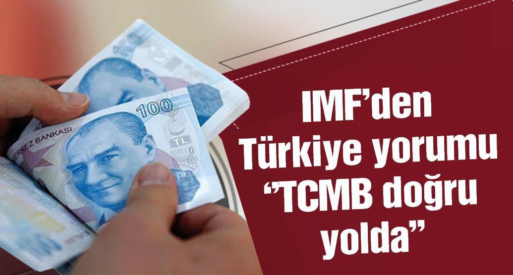 IMF'den Türkiye yorumu: ''TCMB doğru yolda''