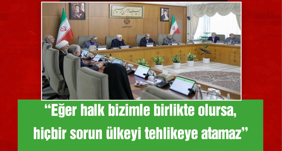 İran Cumhurbaşkanı Pezeşkiyan: Ulusal birlik ve beraberlikle her türlü krizin üstesinden gelebiliriz
