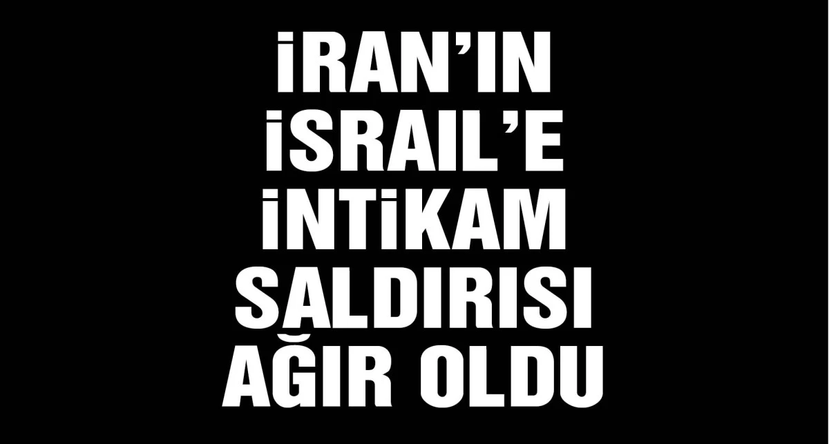 İran'ın İsrail'e intikam saldırılarının yıkımı ağır oldu