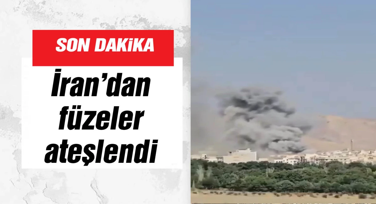 İsrail: İran'dan füzeler ateşlendi