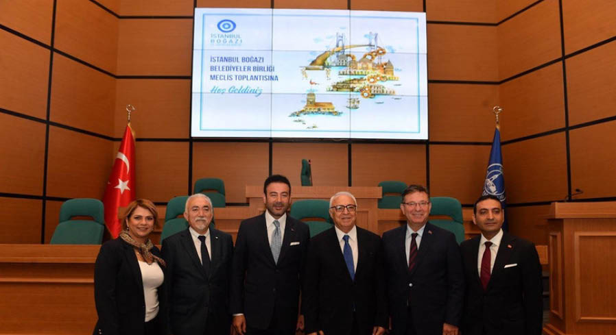 İstanbul Boğazı Belediyeler Birliği Başkanlığı’na Rıza Akpolat seçildi