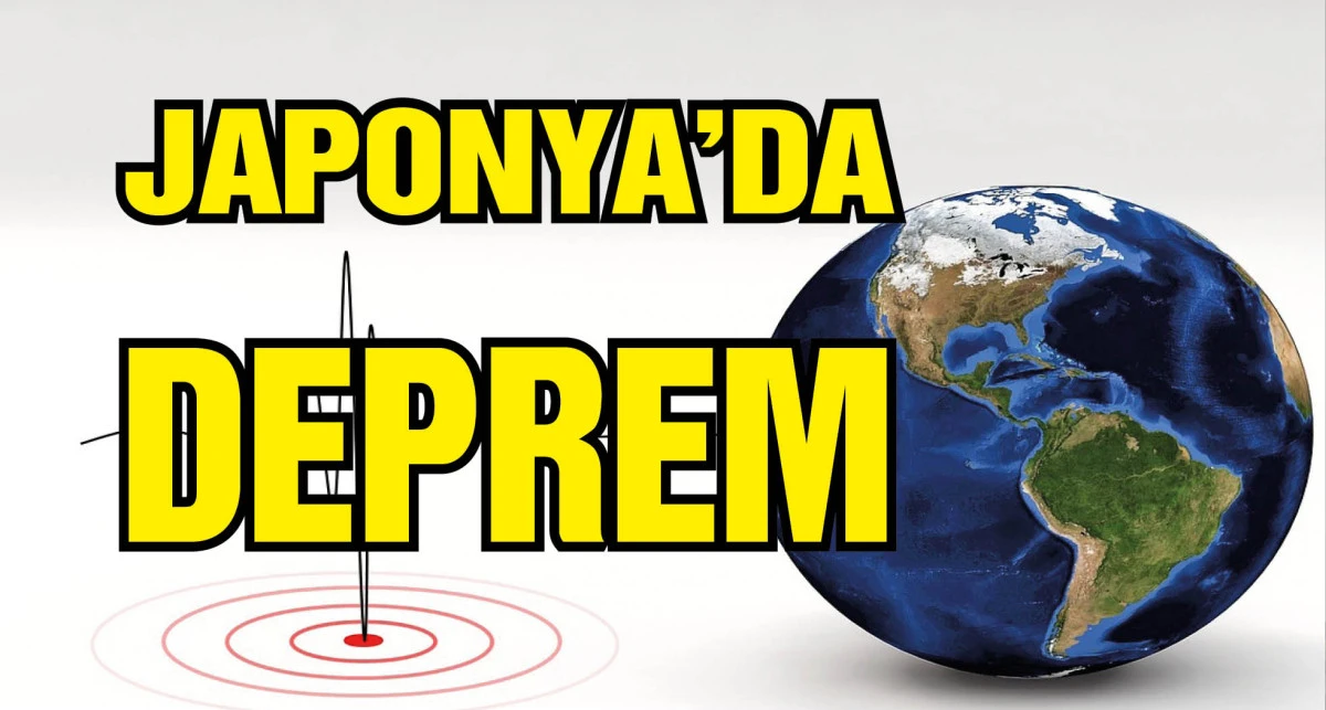 Japonya'da 6.1 büyüklüğünde deprem