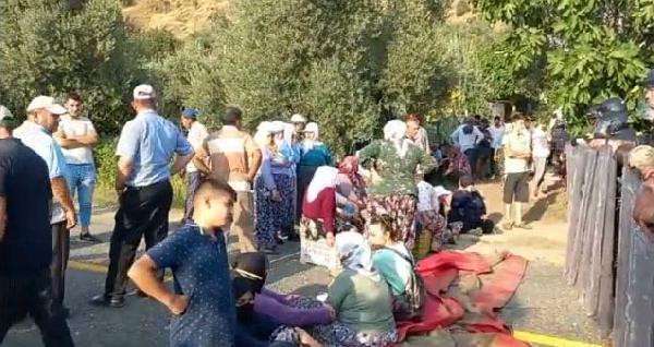 JES eylemi yapılan mahalleye girişler yasaklandı