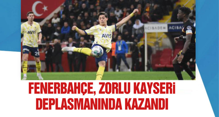 Kayserispor 0-2 Fenerbahçe