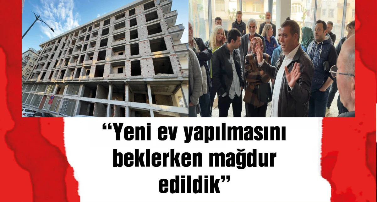 Kentsel dönüşüm için anlaştıkları müteahhit yaptığı daire ve dükkanları satıp 'İflas ettim' dedi