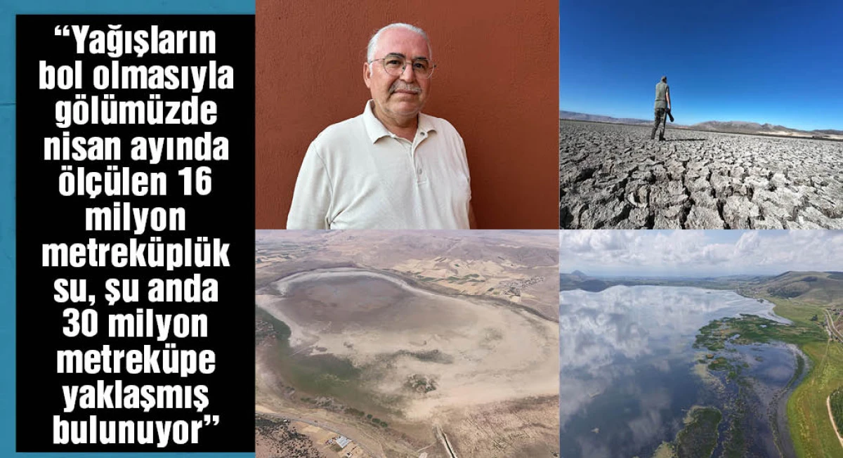 Kuruyan &Ccedil;avuş&ccedil;u G&ouml;l&uuml;, yeniden canlandı 
