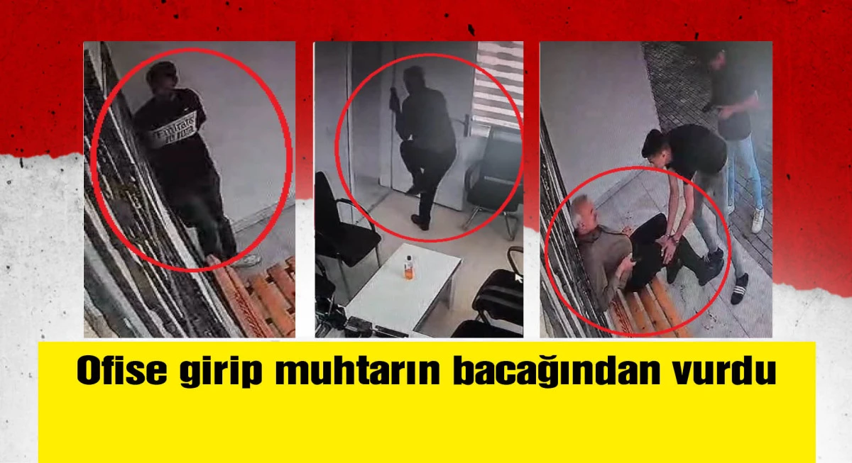 Mahalle muhtarının yaralandığı silahlı saldırıda 2 tutuklama