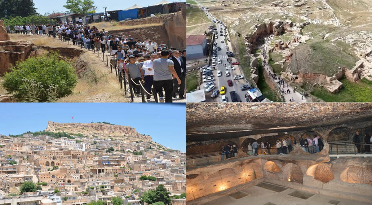Mardin'e bayramda ziyaretçi akını