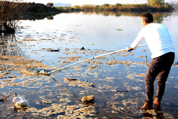 Meriç Nehri'nde görülen beyaz köpükler incelenmeye alındı
