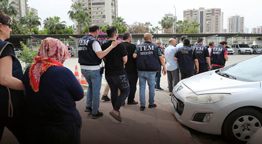  Mersin'de DEAŞ operasyonu: 9 gözaltı