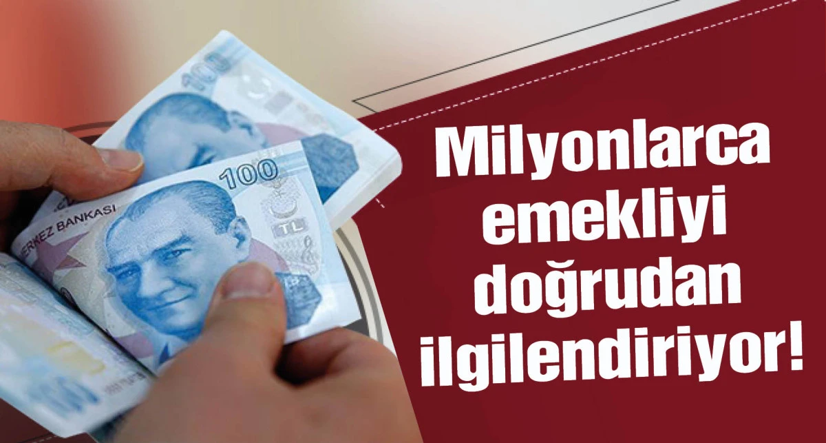 Milyonlarca emekliyi doğrudan ilgilendiriyor! Aylık bağlama oranları değişiyor! Teklif komisyona geldi