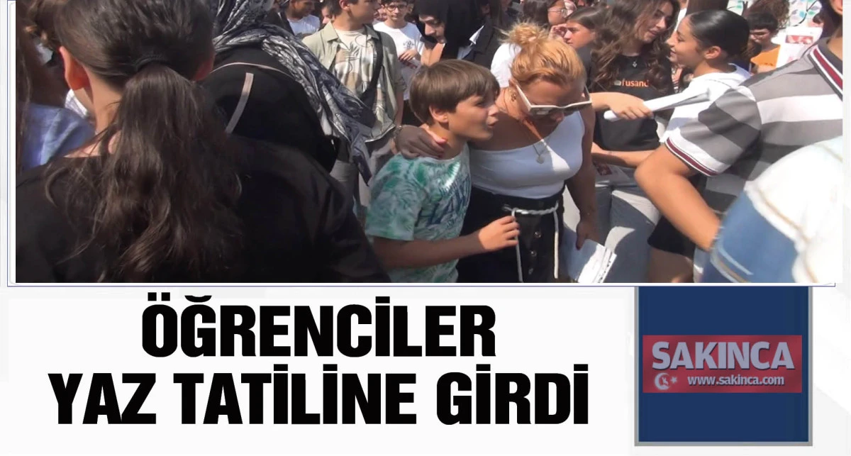 Milyonlarca öğrenci yaz tatiline girdi