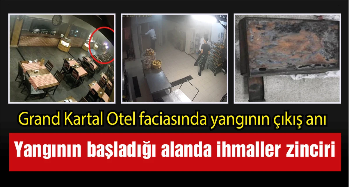 Otel faciasında yangının çıkış anı kamerada; yangının başladığı cihazın ısınmayı önleyen termostatı bozukmuş