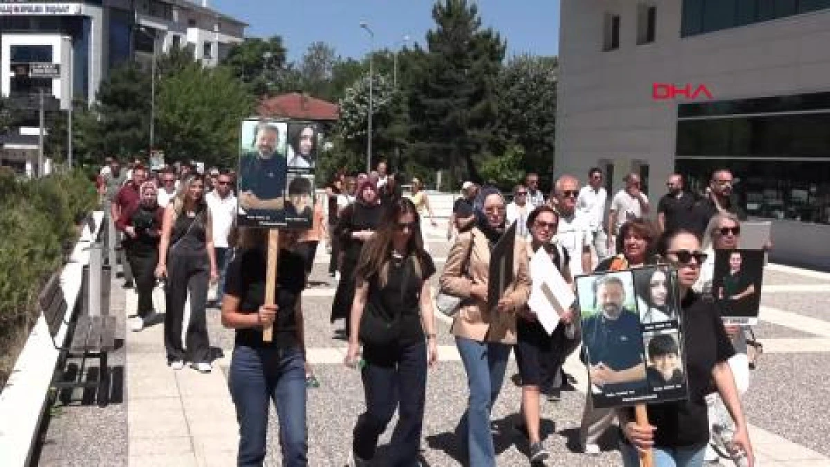 Otel yangını faciasında yakınlarını kaybedenler Bolu'dan Ankara'ya y&uuml;r&uuml;y&uuml;ş başlattı