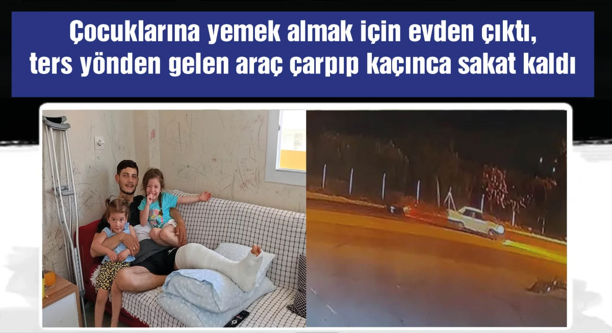 Otomobilin çarpmasıyla sakat kaldı; kaçan sürücü bulunamadı