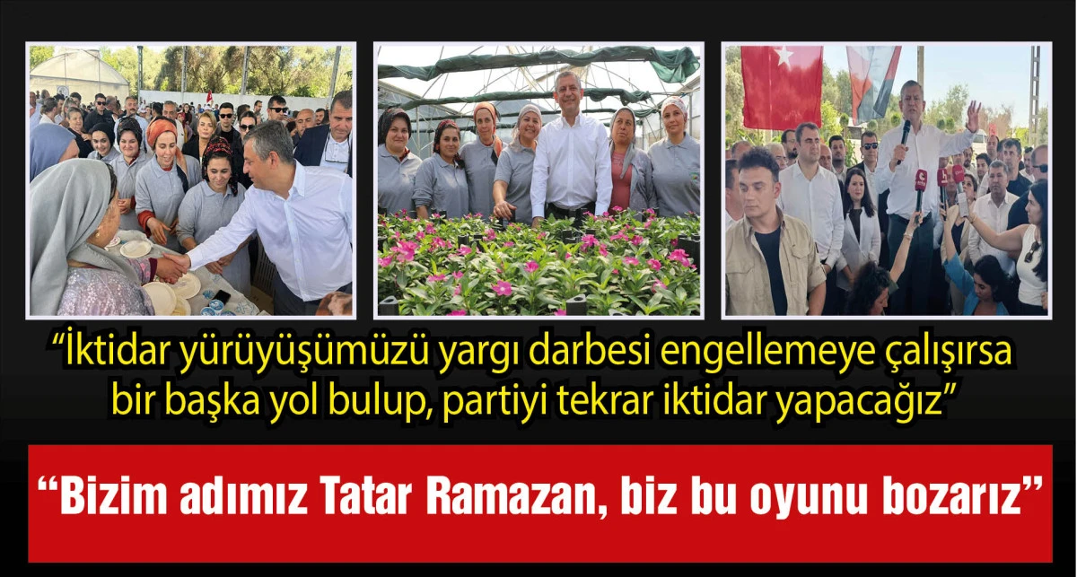 &Ouml;zg&uuml;r &Ouml;zel: Biz bu oyunu bozarız