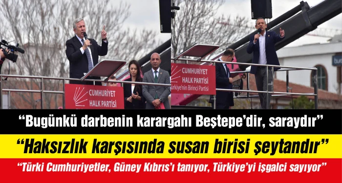 Özgür Özel: Sıran gelince gideceksin, yerine başkası geçecek