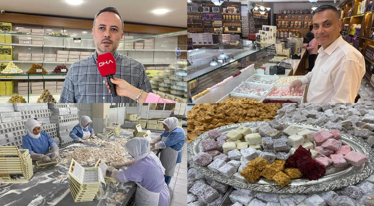 Safranbolu’da bayram tatilinde 100 ton lokum satılması hedefleniyor