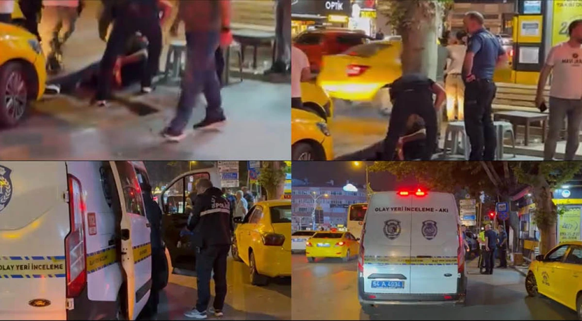 Sakarya&rsquo;da taksi durağında silahlı kavga: 1 yaralı