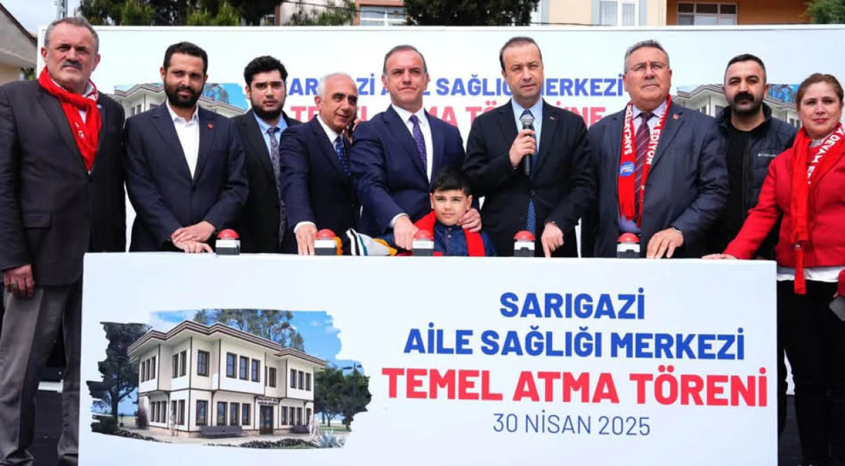 Sancaktepe'de Aile Sağlığı Merkezi'nin temeli atıldı
