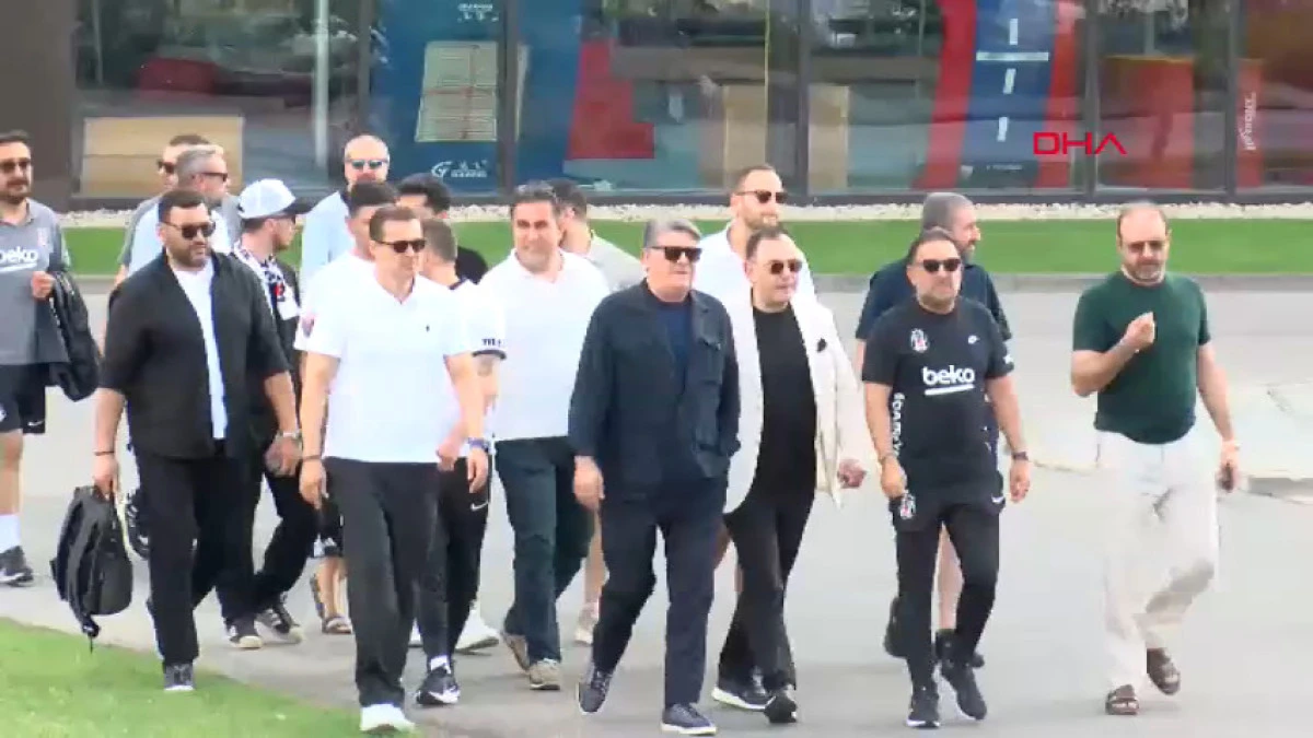 Serdal Adalı, Beşiktaş'ın Slovakya kampındaki &ccedil;alışmalarını takip etti
