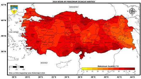 Son 53 yılın en sıcak nisan ayı yaşandı