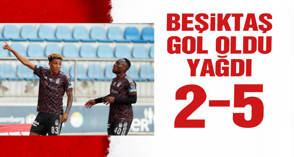 Son Dakika: Beşiktaş, Kasımpaşa'yı deplasmanda 5-2 mağlup etti