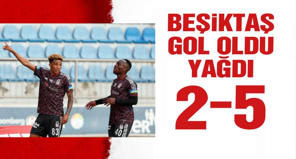 Son Dakika: Beşiktaş, Kasımpaşa'yı deplasmanda 5-2 mağlup etti