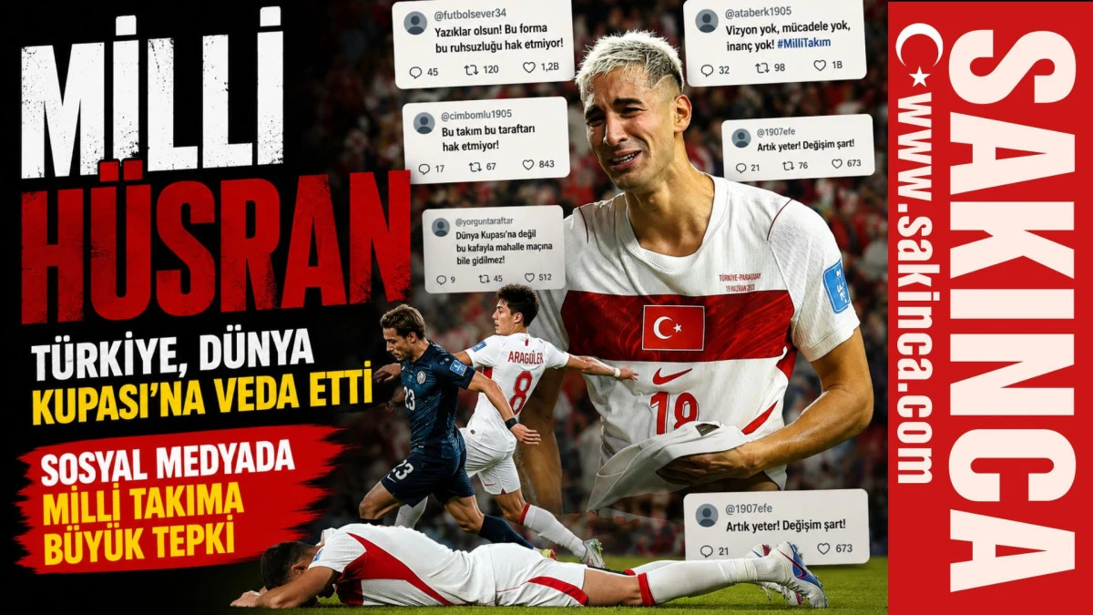 SOSYAL MEDYADA MİLLİ TAKIMA B&Uuml;Y&Uuml;K TEPKİ