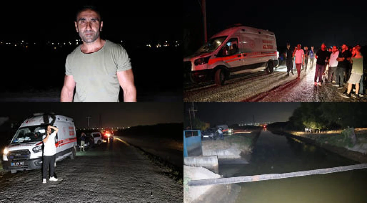 Sulama kanalında akıntıya kapılan &ccedil;ocuklardan biri boğuldu, diğeri kurtarıldı