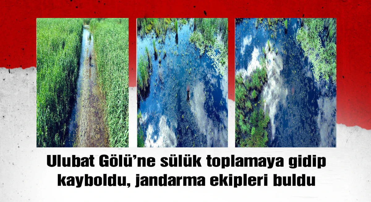 Sülük toplarken sazlıkta kayboldu
