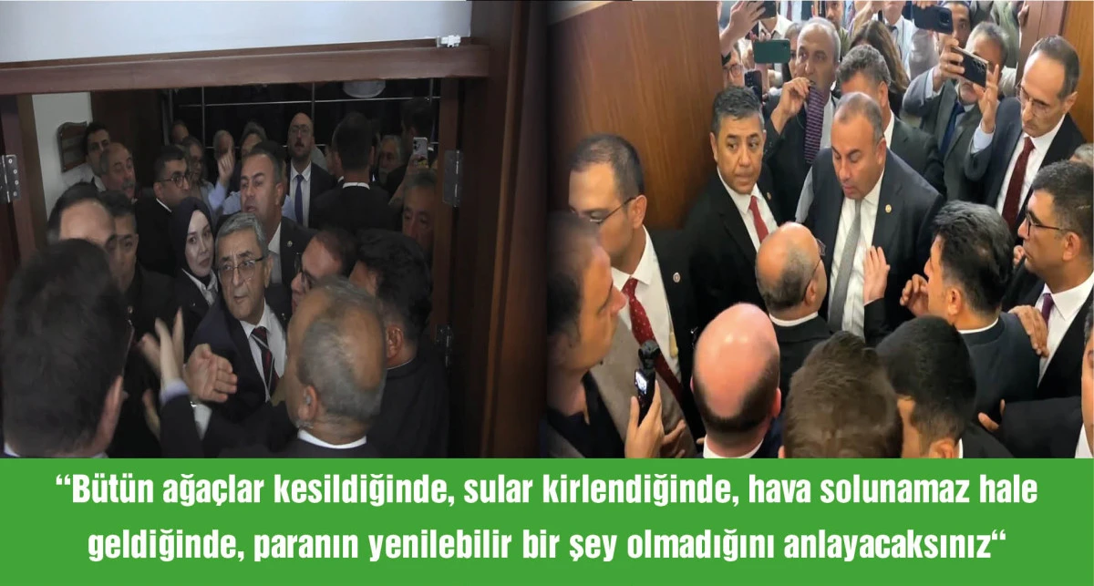 TBMM Sanayi Komisyonu'nda gerginlik
