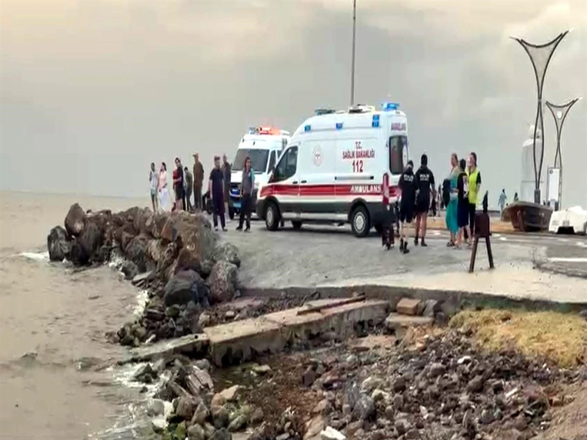  Tekirdağ'da denize giren 1 kişi kayboldu
