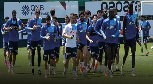 Trabzonspor kupa finali hazırlıklarını 3 eksikle tamamladı