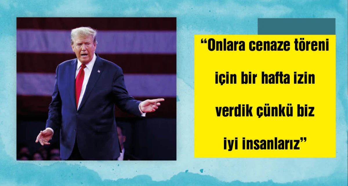 Trump: İran&rsquo;a bir hafta izin verdik