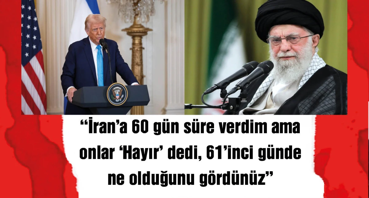 Trump: İran'da nükleer silah görmek istemiyorum