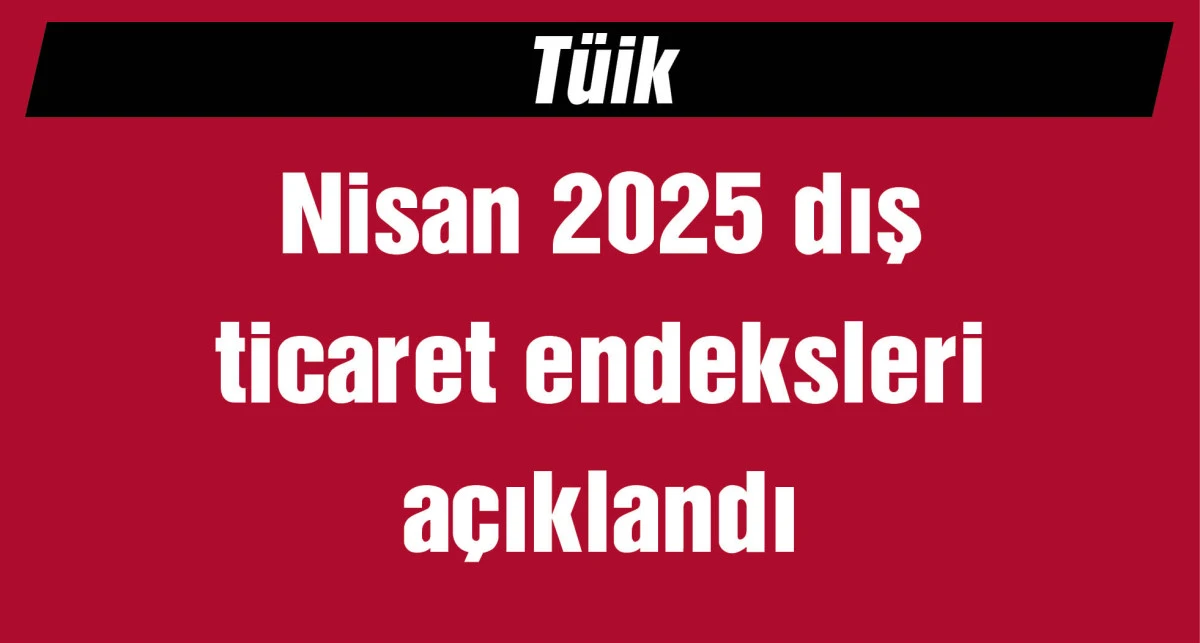 TÜİK: Dış ticaret haddi 1,9 puan arttı