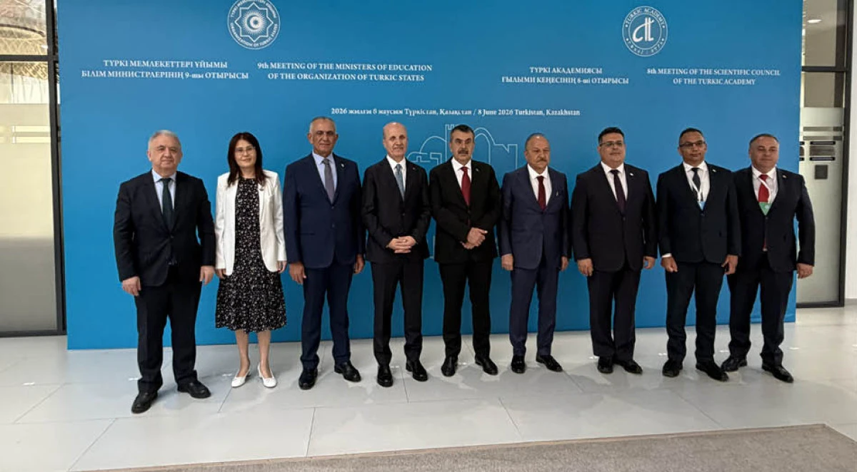 T&uuml;rk Devletleri Teşkilatı Eğitim Bakanları, T&uuml;rkistan&rsquo;da bir araya geldi