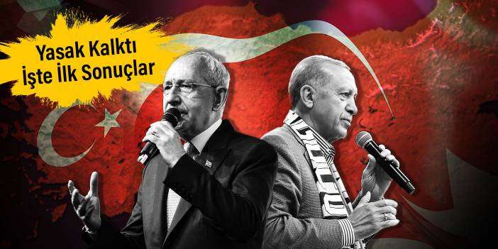 Seçim yasakları kalktı. İlk sonuçlar sakinca.com'da