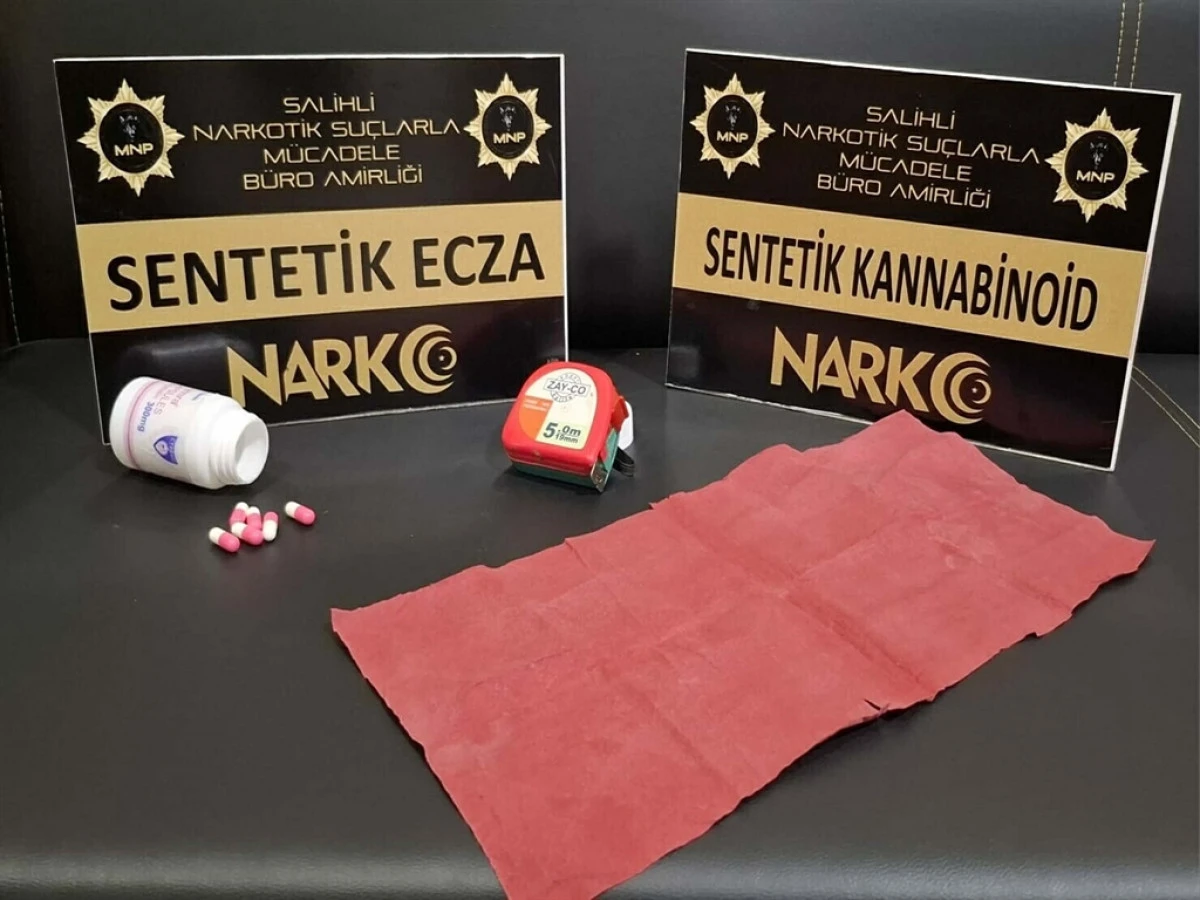Üzerinde A4 kağıdına emdirilmiş uyuşturucu ele geçirilen şüpheli, tutuklandı