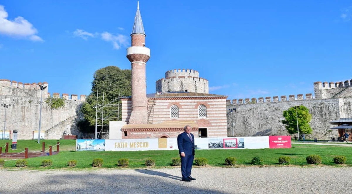 Yedikule Hisarı'ndaki Fatih Mescidi yeniden ihya edilerek ibadete açıldı